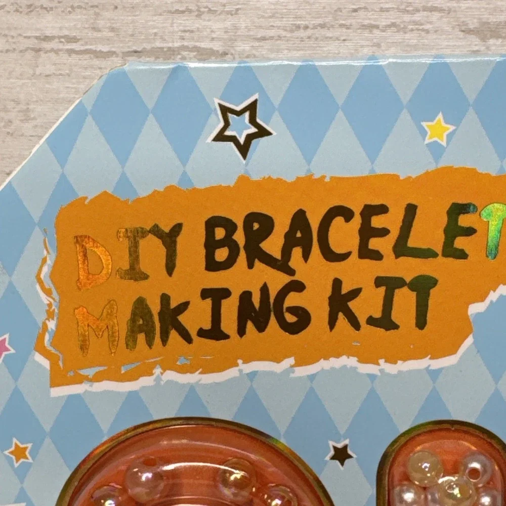 Miniso Disney Zootopia Clawhauser DIY Bracelet Kit Beaded Jewelry Making Craft
